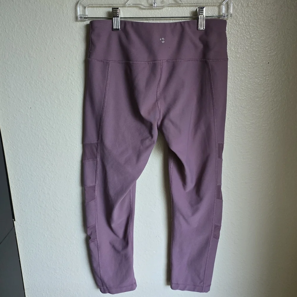 90 Degree By Reflex Purple Leggings Activewear Size Womens Small
